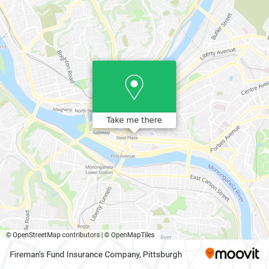 Mapa de Fireman's Fund Insurance Company