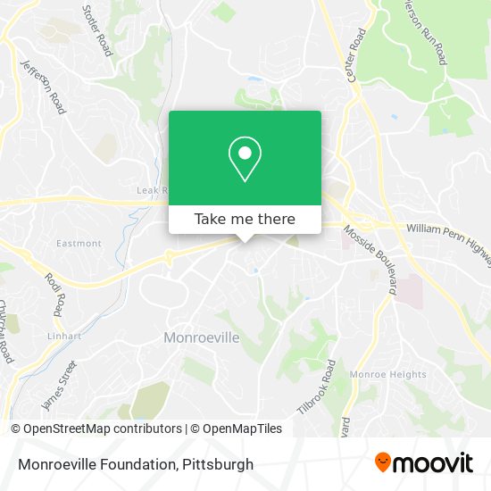 Mapa de Monroeville Foundation