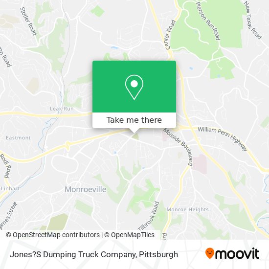 Jones?S Dumping Truck Company map