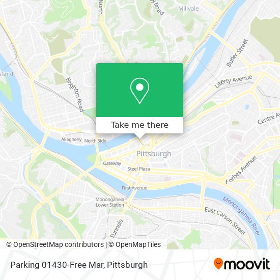 Parking 01430-Free Mar map