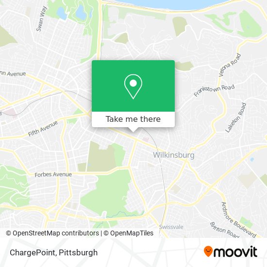 ChargePoint map