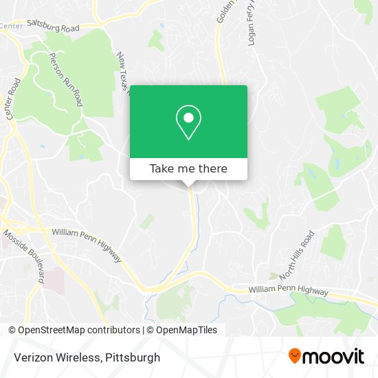 Verizon Wireless map