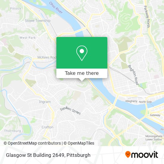 Mapa de Glasgow St Building 2649