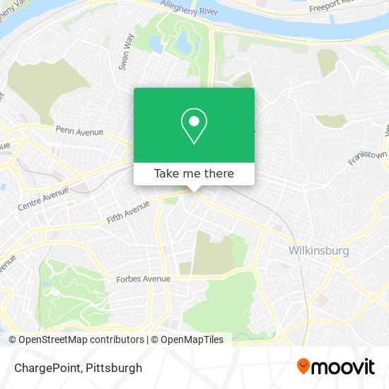 ChargePoint map