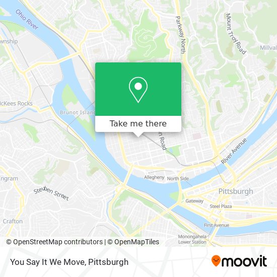 You Say It We Move map