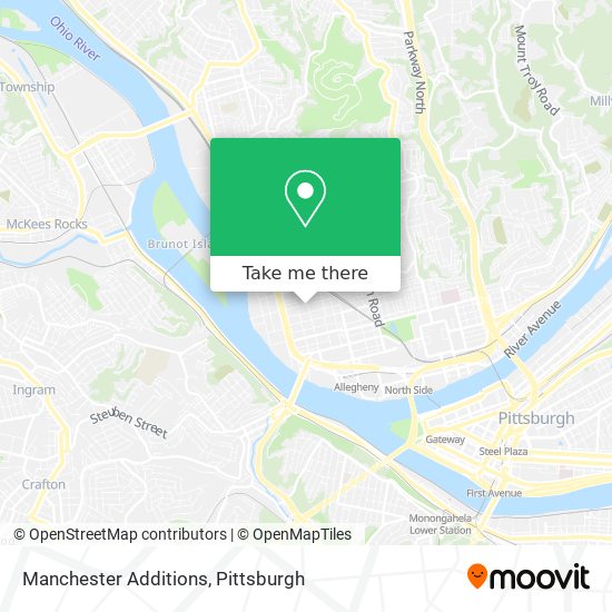 Mapa de Manchester Additions