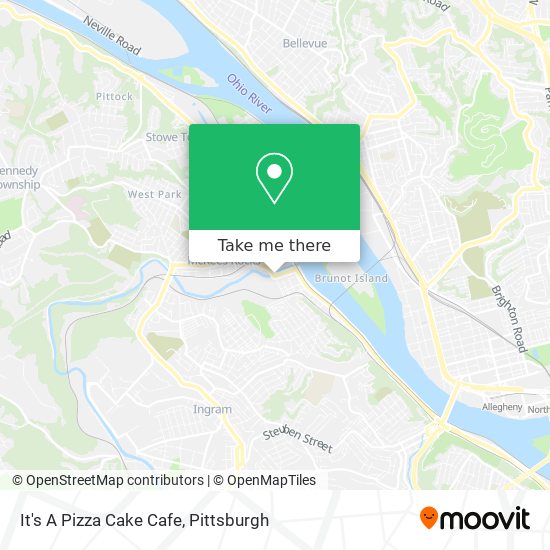 Mapa de It's A Pizza Cake Cafe