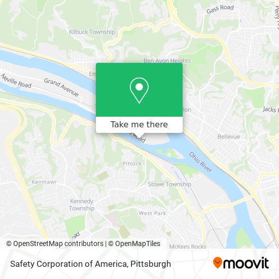 Safety Corporation of America map