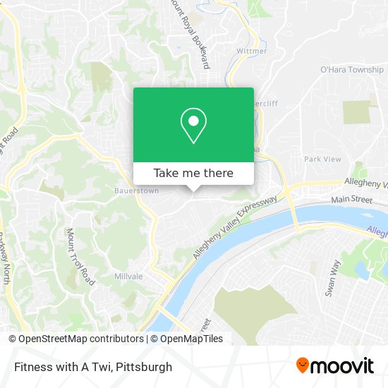 Fitness with A Twi map