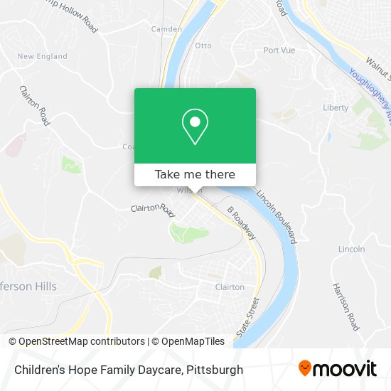 Mapa de Children's Hope Family Daycare