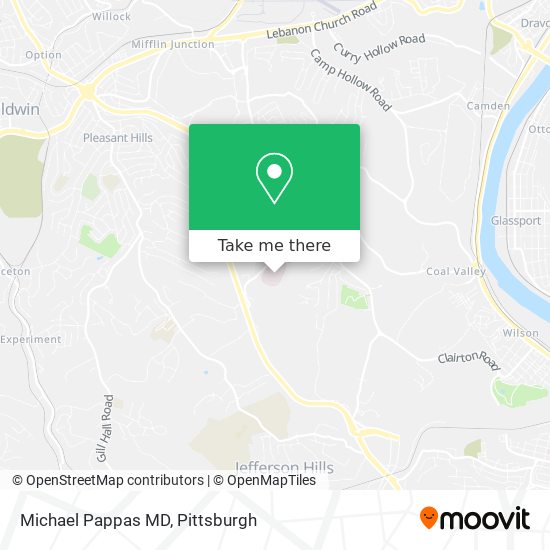 Michael Pappas MD map