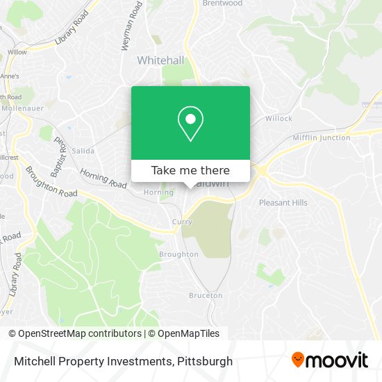 Mitchell Property Investments map