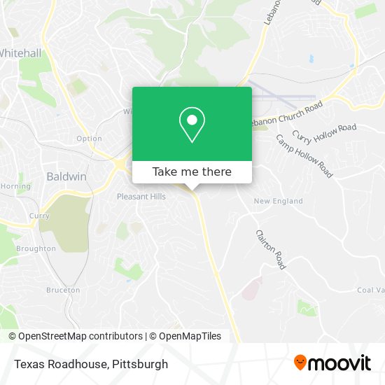 Texas Roadhouse map