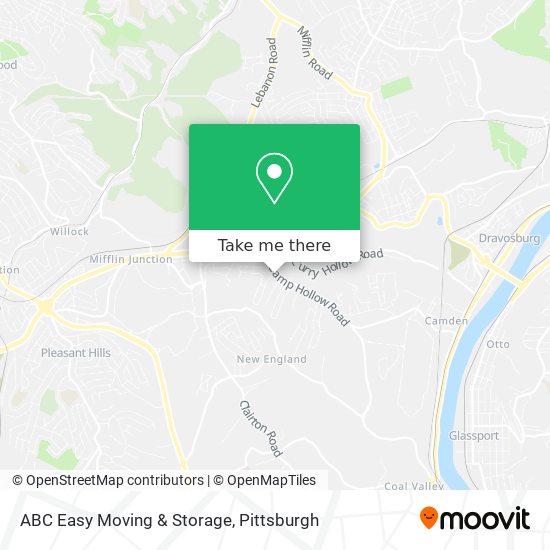 ABC Easy Moving & Storage map