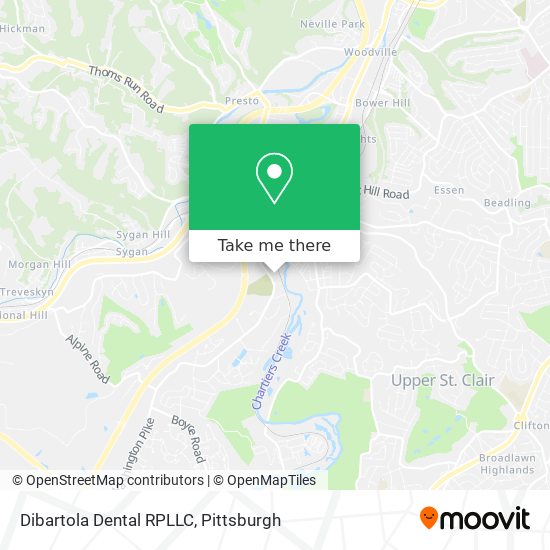Mapa de Dibartola Dental RPLLC