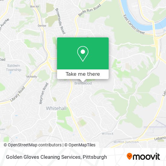 Mapa de Golden Gloves Cleaning Services