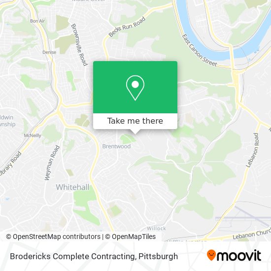 Brodericks Complete Contracting map