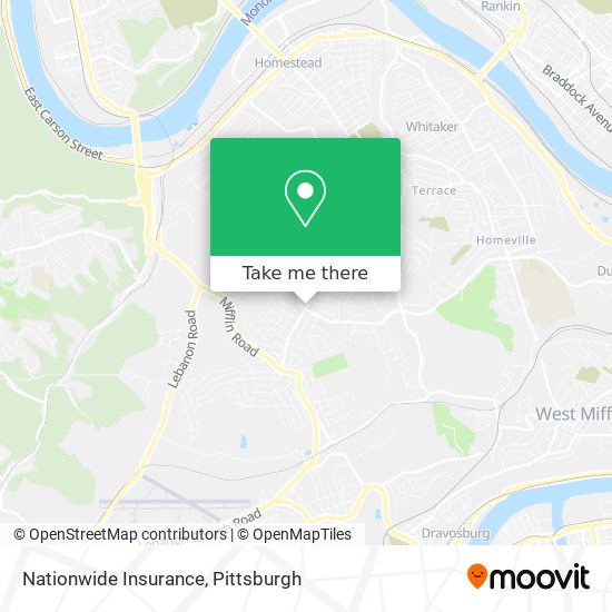 Nationwide Insurance map