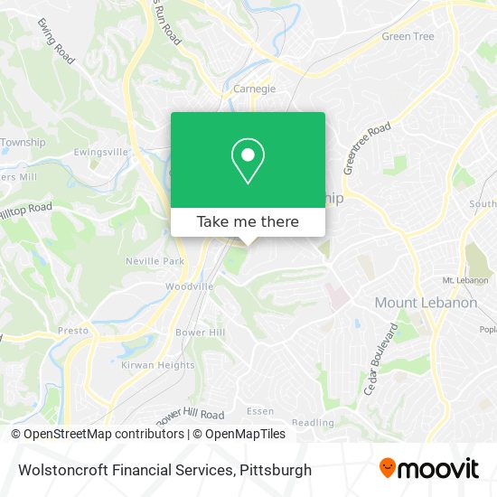Wolstoncroft Financial Services map