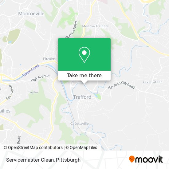 Mapa de Servicemaster Clean