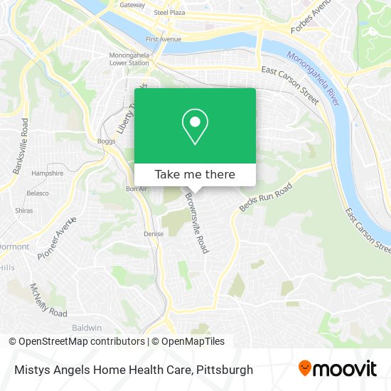 Mapa de Mistys Angels Home Health Care