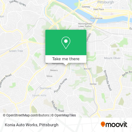 Mapa de Konia Auto Works