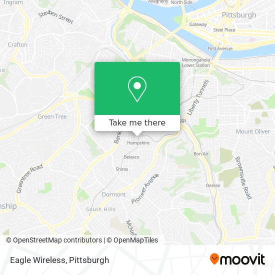 Eagle Wireless map