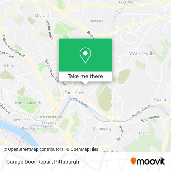 Garage Door Repair map