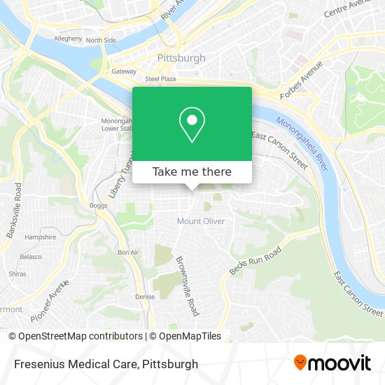 Fresenius Medical Care map