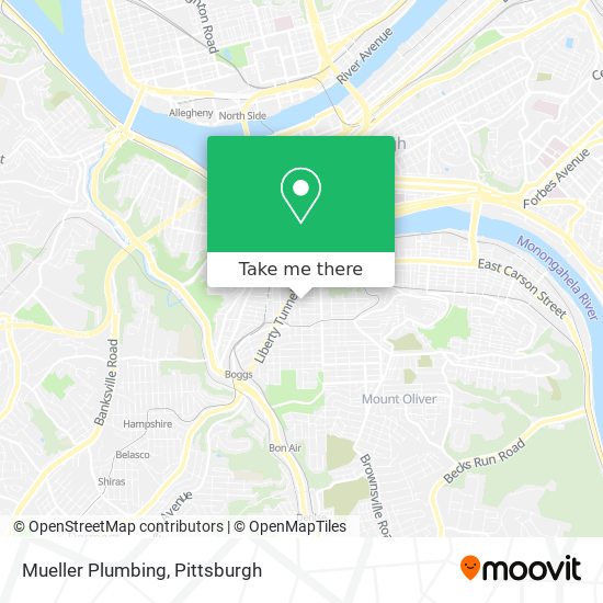 Mueller Plumbing map