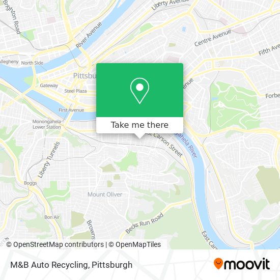 M&B Auto Recycling map