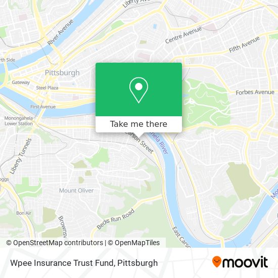 Wpee Insurance Trust Fund map