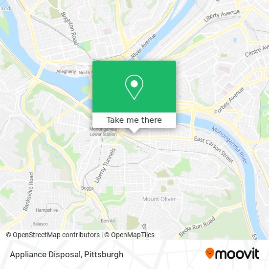 Appliance Disposal map