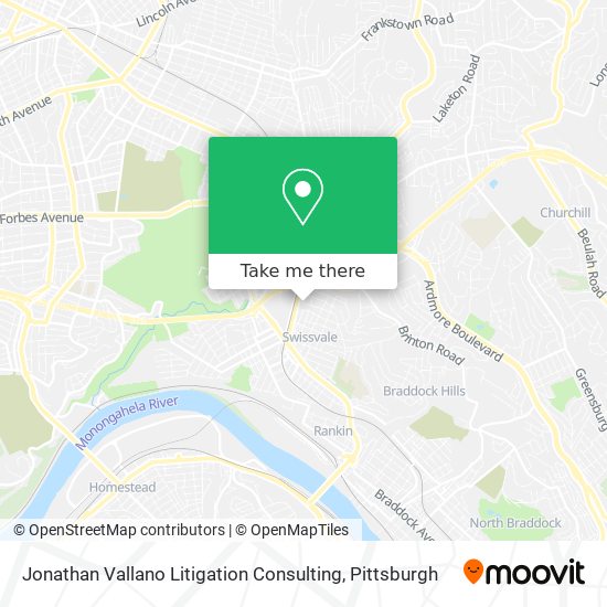 Mapa de Jonathan Vallano Litigation Consulting