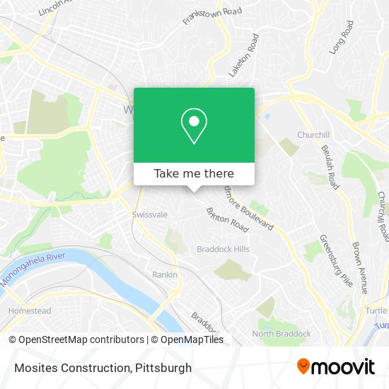 Mosites Construction map