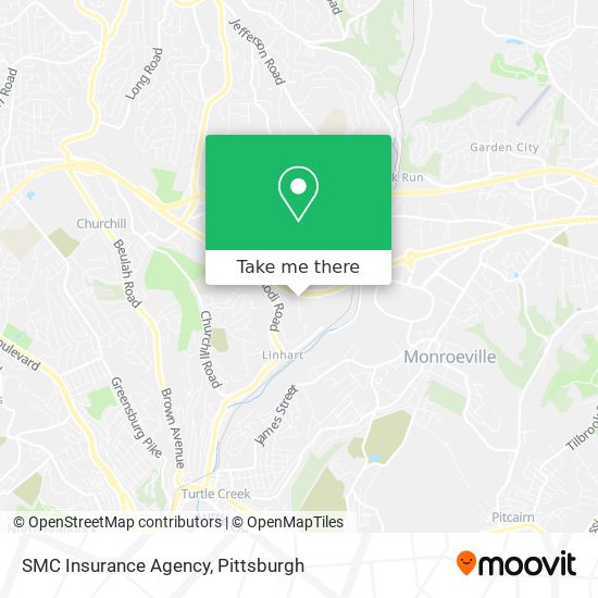 Mapa de SMC Insurance Agency