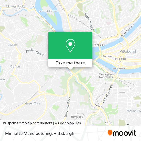 Minnotte Manufacturing map