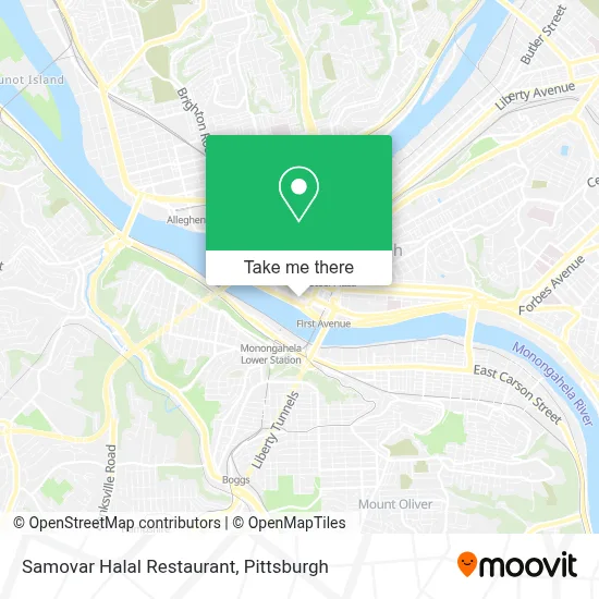 Samovar Halal Restaurant map