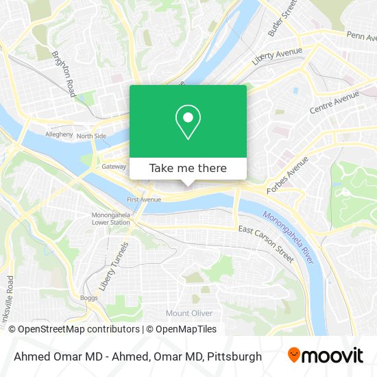 Ahmed Omar MD - Ahmed, Omar MD map