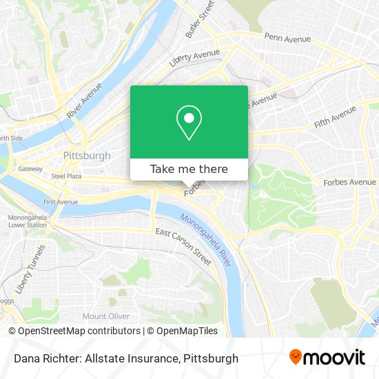 Mapa de Dana Richter: Allstate Insurance