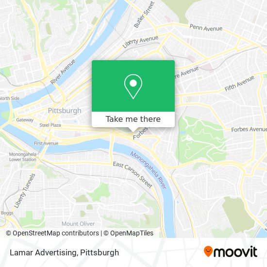 Mapa de Lamar Advertising