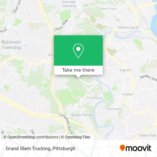 Mapa de Grand Slam Trucking