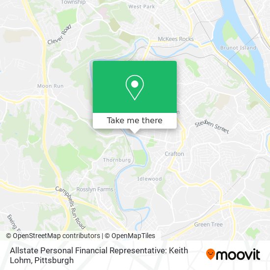 Mapa de Allstate Personal Financial Representative: Keith Lohm