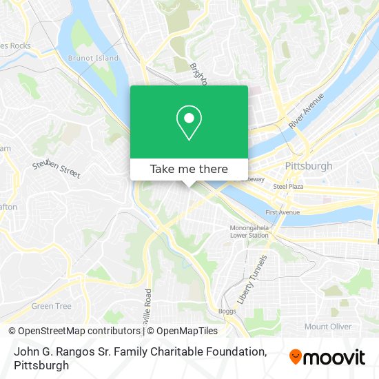 John G. Rangos Sr. Family Charitable Foundation map