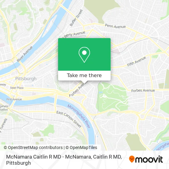 McNamara Caitlin R MD - McNamara, Caitlin R MD map