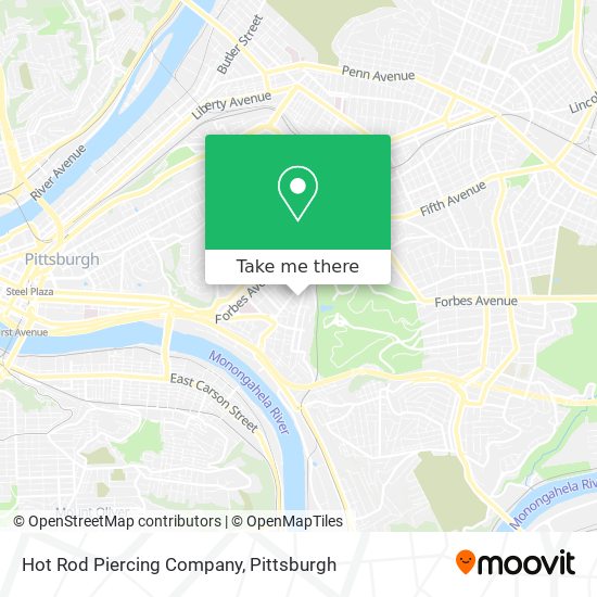 Mapa de Hot Rod Piercing Company