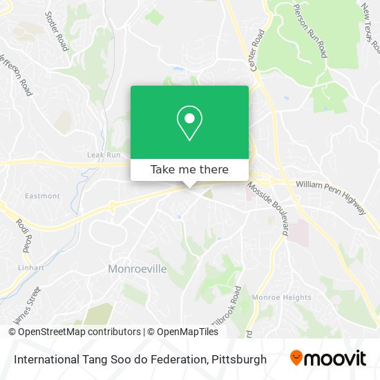 International Tang Soo do Federation map
