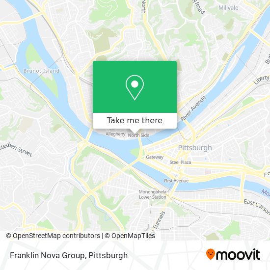 Mapa de Franklin Nova Group