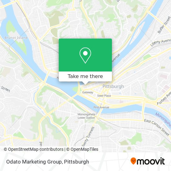 Mapa de Odato Marketing Group