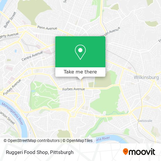 Mapa de Ruggeri Food Shop